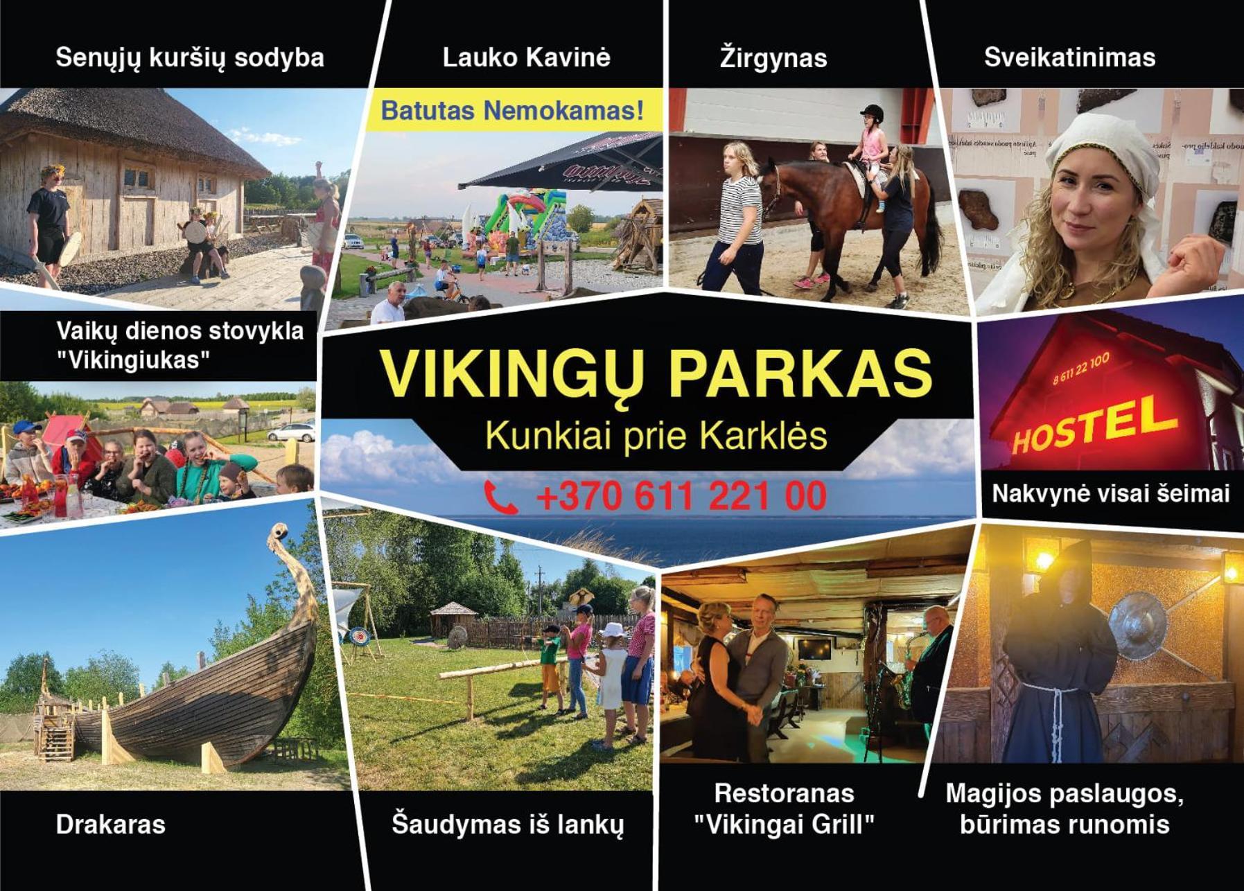 Kuren Hostel Karklė Dış mekan fotoğraf